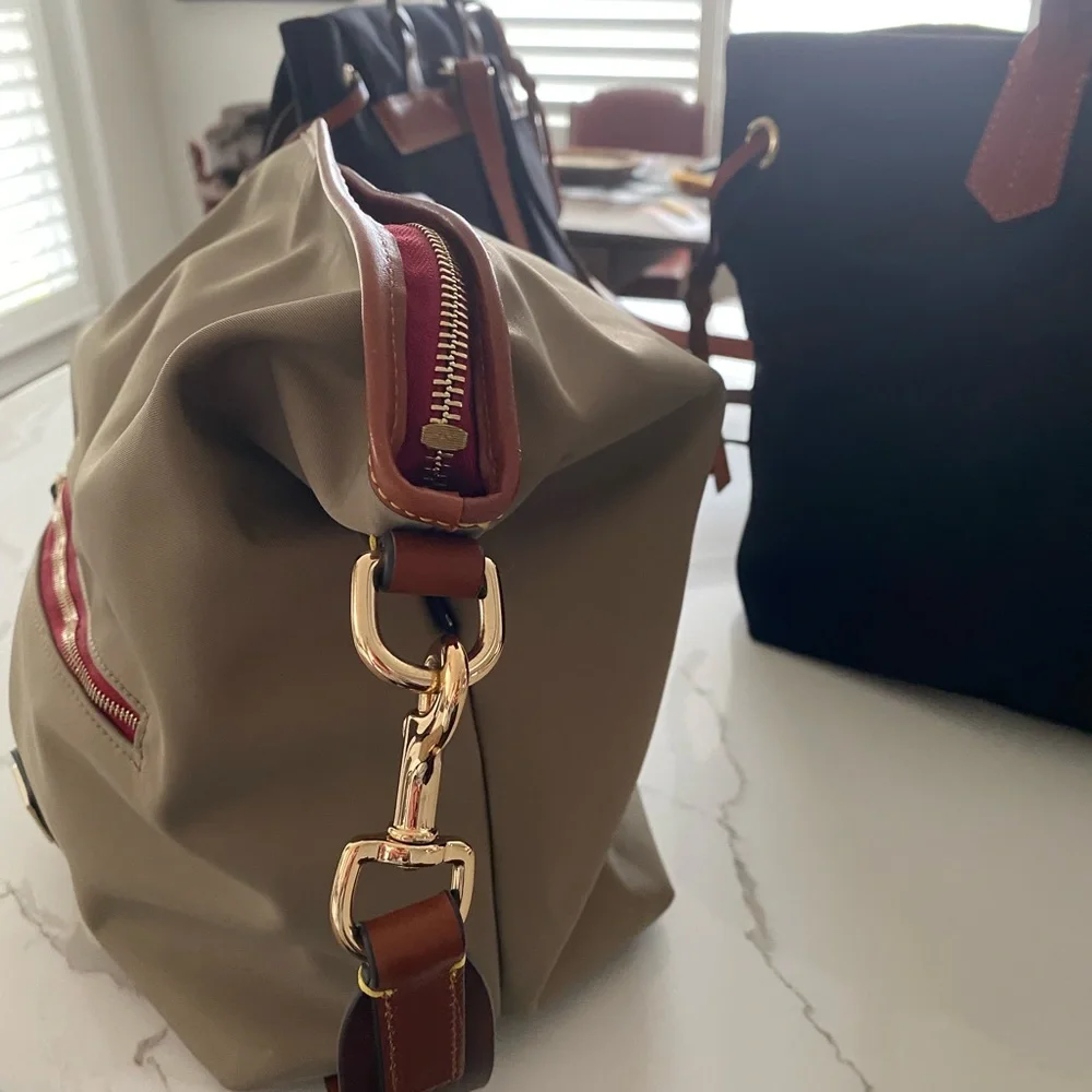 Dooney and Bourke Nylon small hobo cross body purse - Picture 2 of 6